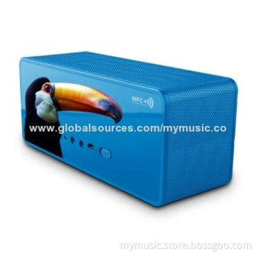 Wireless Stereo Bluetooth Speaker with NFC and Microphone Function and Top-grand
